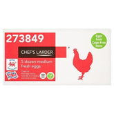 Chef's Larder 5 Dozen Medium Fresh Eggs  Adomoo